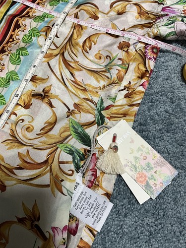 Pre-owned Johnny Was Silk Journey Kimono Nwt$515 Xsmall Scarf Prints Reversible In Multicolor