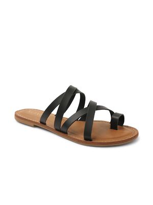 

Женские черные сандалии без шнуровки с круглым носком XOXO Rodger, Черный, XO201240