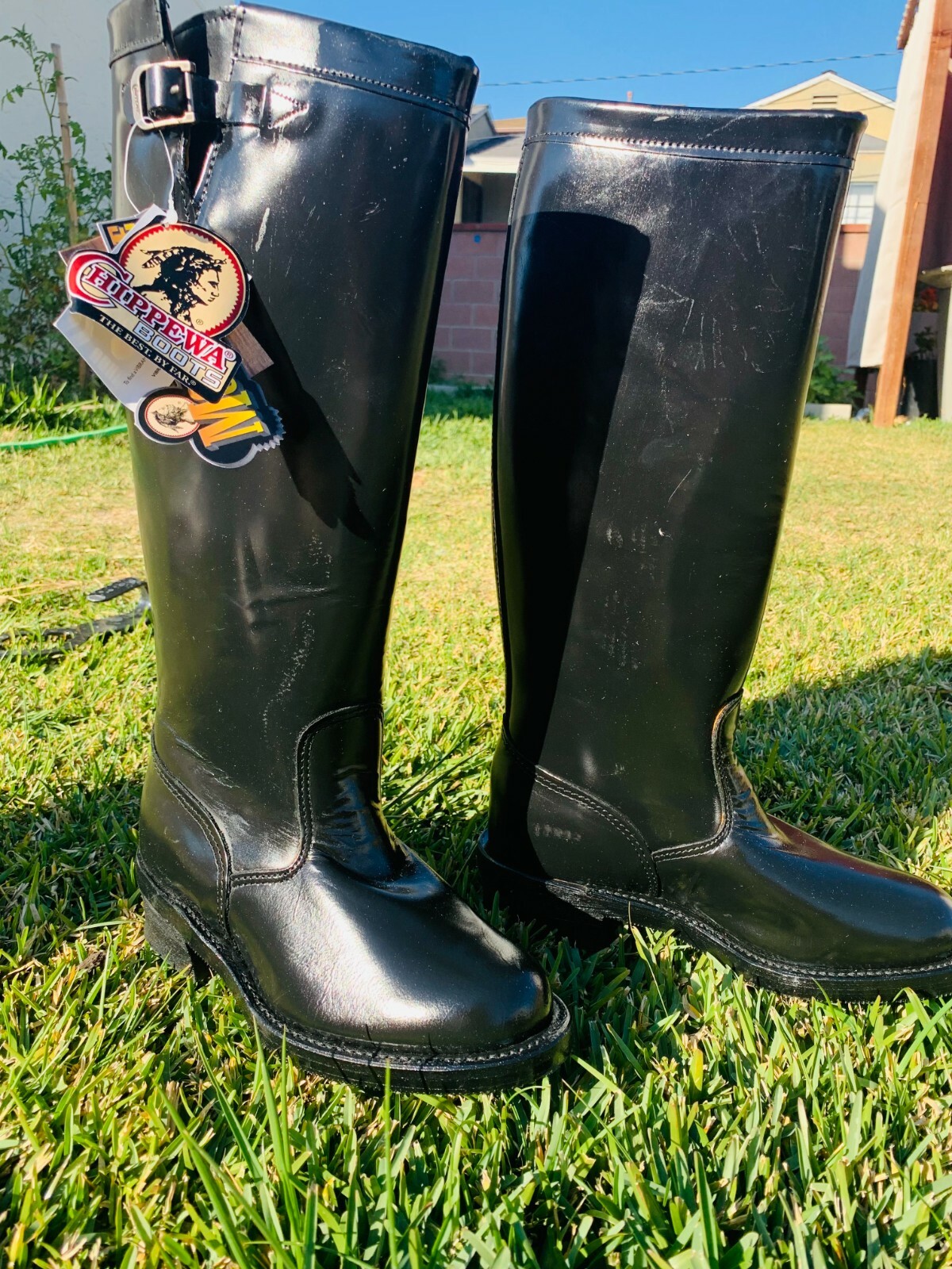 Chippewa Motorcycle Boots 17" Size 7EE 71419 Trooper EngineerのeBay公認海外