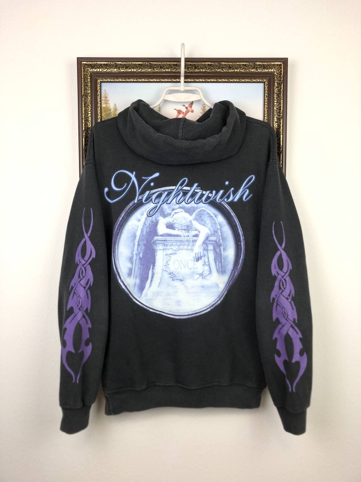Vintage 2000's Nightwish Once Hoodie Band Jacket Over Print