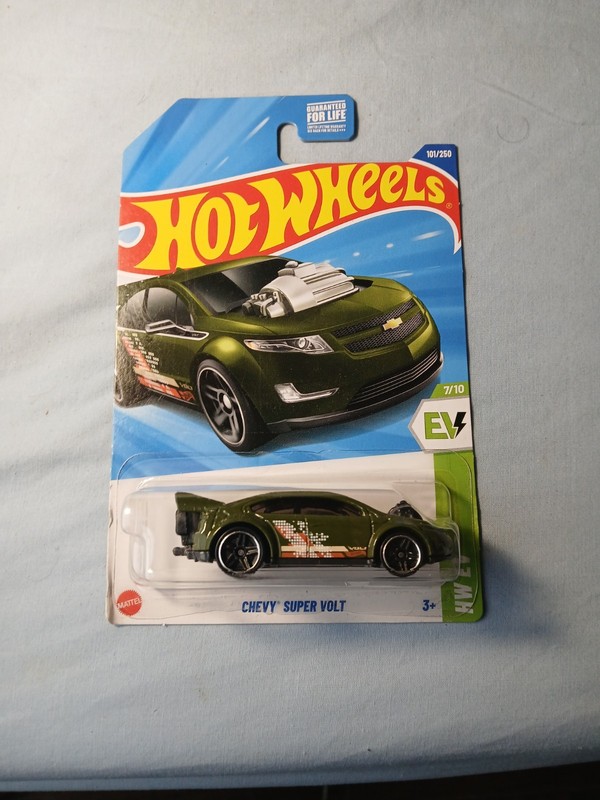 2025 Hot Wheels #101 HW EV 7/10 CHEVY SUPER VOLT