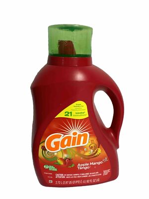 Gain Apple Mango Tango 92oz Laundry Detergent 64 Loads