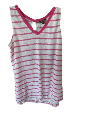 tommy bahama Linen Sleeveless Tunic Top Size S