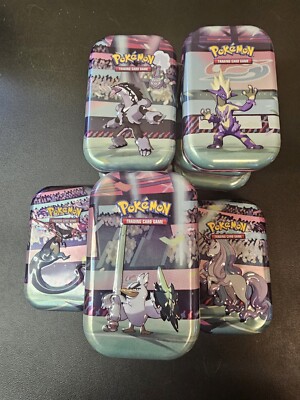 12 Empty Pokemon Tins