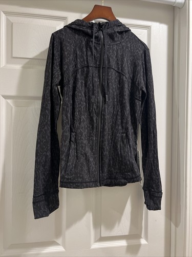 NWT Lululemon Hooded Define Jacket Nulu Leopard Camo Deep