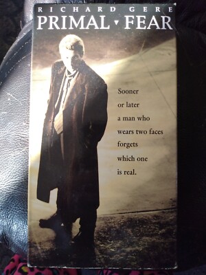 Primal Fear (VHS, 1996)  Slipcase