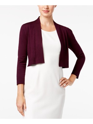 

CALVIN KLEIN Женский фиолетовый свитер с длинными рукавами Petites