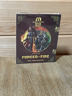 BRAND NEW: MAGE WARS - FORGED IN FIRE - SPELL TOME EXPANSION - BOARD GAME