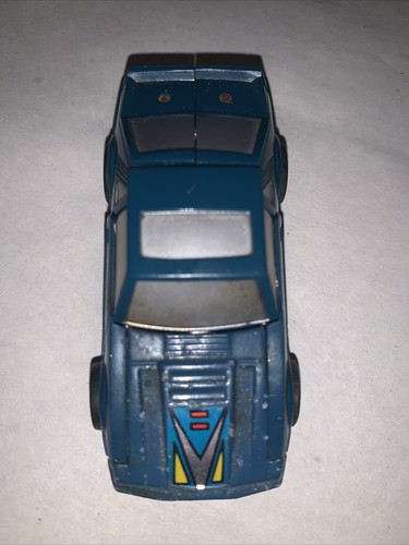 モリオン、 1984 Vintage MRT-45 Bandai Macau Blue Transformer Car Action