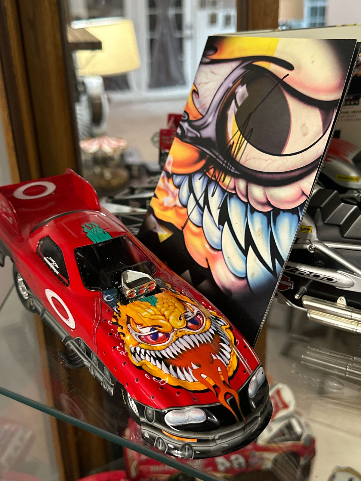 Oakleyファン必見Scotty Cannon 1/24 Funny Car赤 Scotty Cannon Oakley Killer Red Mater 2000 Camaro NHRA 1:24