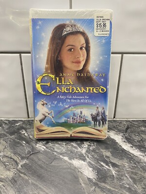 Ella Enchanted (VHS, 2004) Anne Hathaway New Sealed