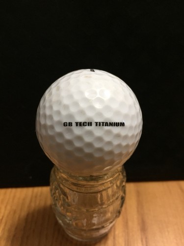 Jack Nicklaus Golden Bear Signature Logo Golf Ball, Old Vintage