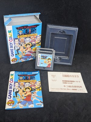 ONE PIECE YUME NO LUFFY Gameboy Color Nintendo. Complete Beautiful Condition