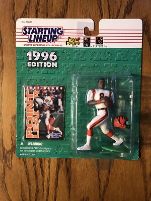 1996 Edition Kenner Starting Lineup Jeff Blake Cincinnati Bangals  NFL