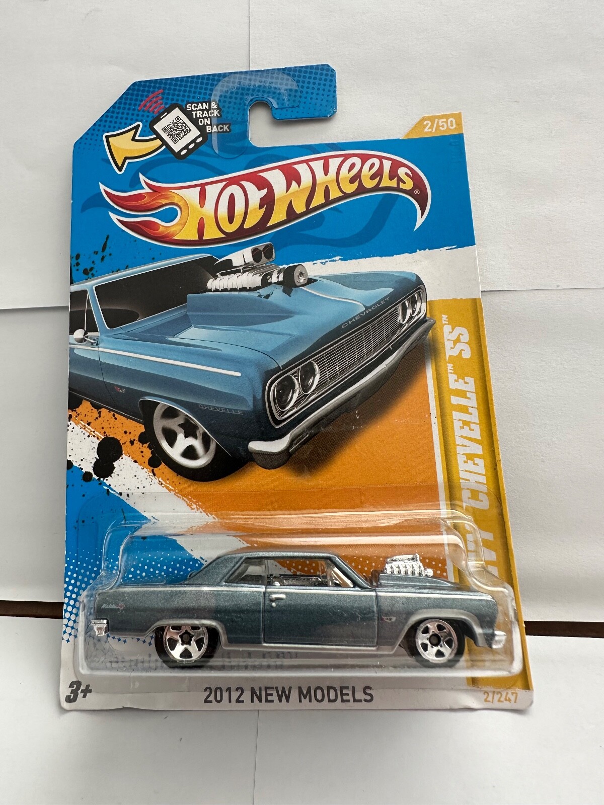 ホットウィール ★ 64 CHEVY CHEVELLE SS ★ 4台セット Hot Wheels '64 Chevy Chevelle SS HW Workshop CUSTOM MADE