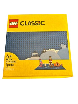 LEGO  Classic Blue Baseplate 11025