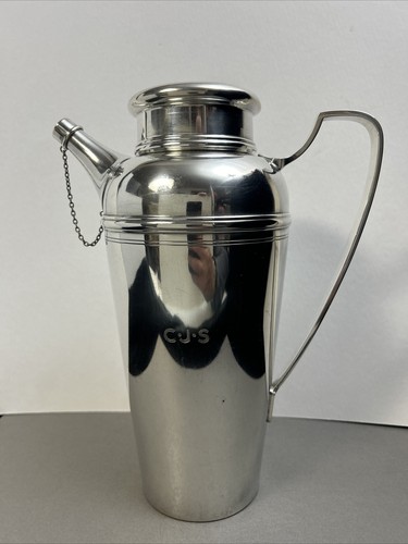 Tiffany & Co. Sterling Silver 4 Pint Cocktail Shaker Antique