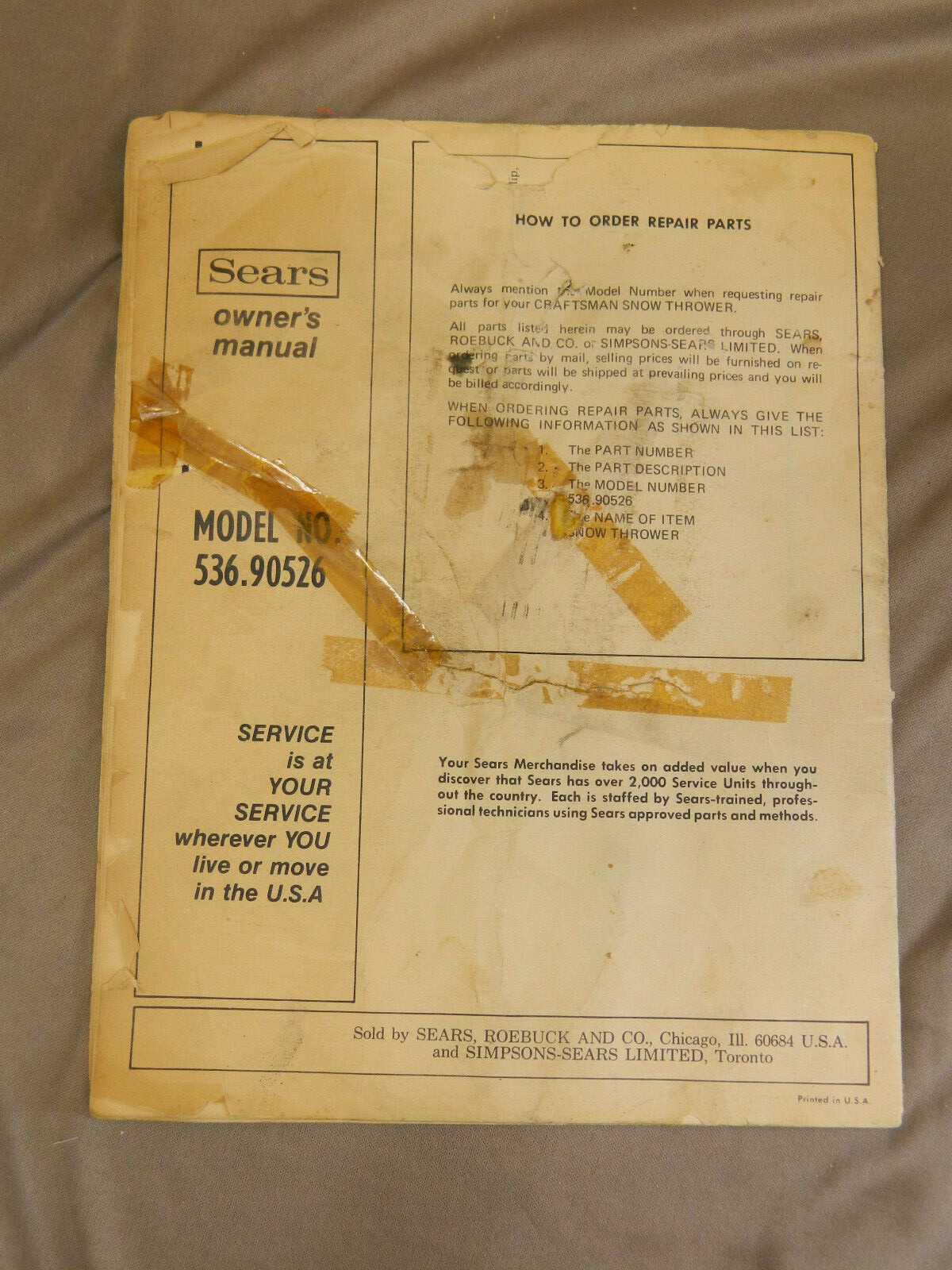 Vintage Sears 26
