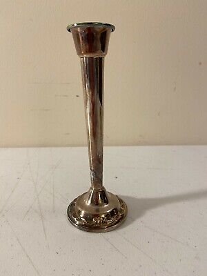 Vintage Silver Plate Bud Vase