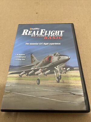 Great Planes Real Flight R/C Flight Simulator Basic DVD Software Only