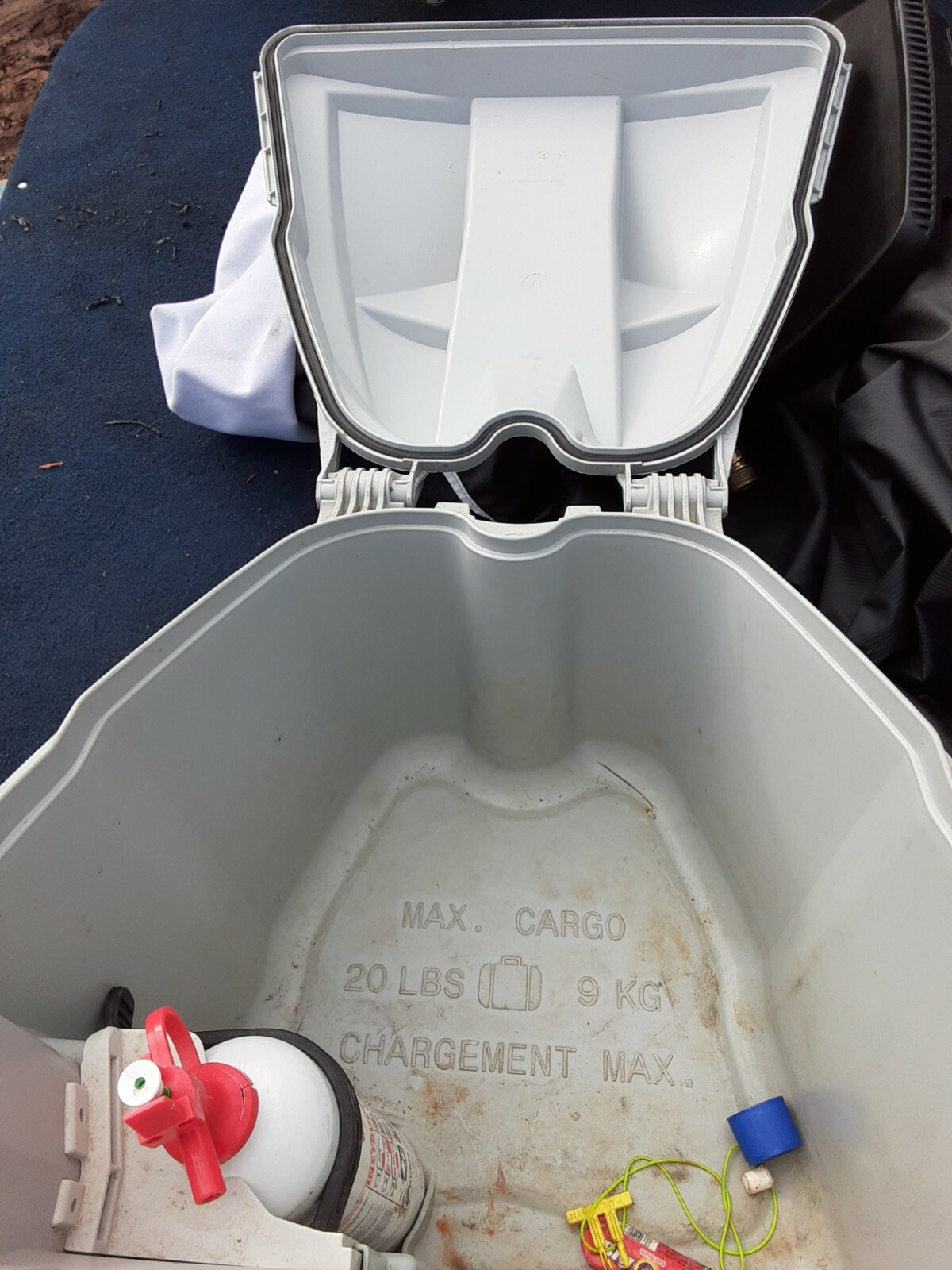 2010 Seadoo RXTX 260 storage trunk