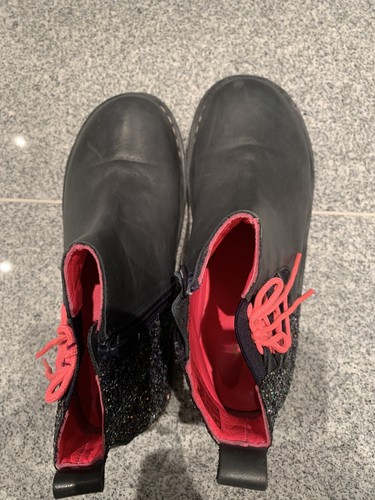 Billiblush Stiefeletten Gr. 35, Blau, super Zustand