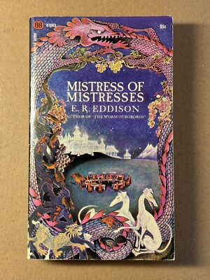 Mistress of Mistresses by E.R. Eddison 1967 Vintage Paperback First Ballantine