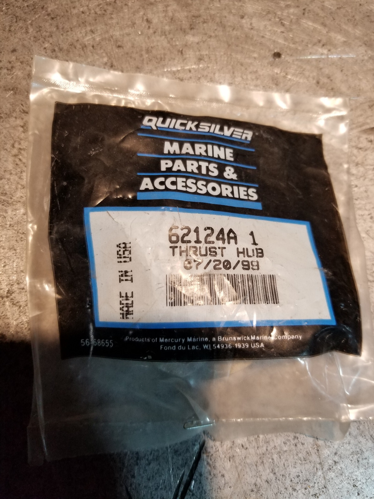 Mercury Quicksilver 62124A1 Thrust Washer - Picture 1 of 4