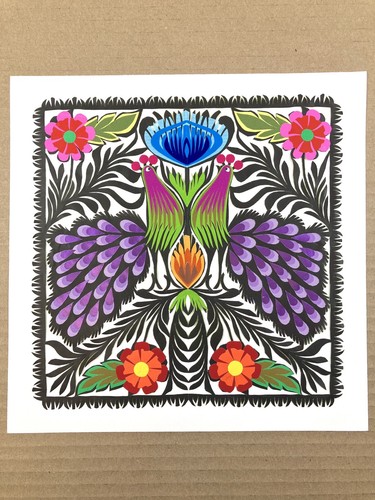 Polish Wycinanki Paper Cut Out Folk Art Decor 9