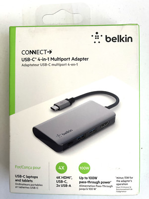 belkin usb-c 4-in-1 multiport adapter
