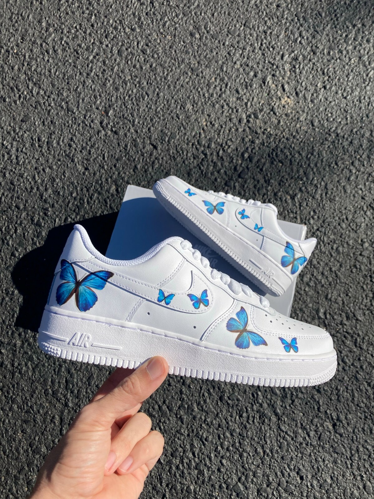 lil skies butterfly air force 1