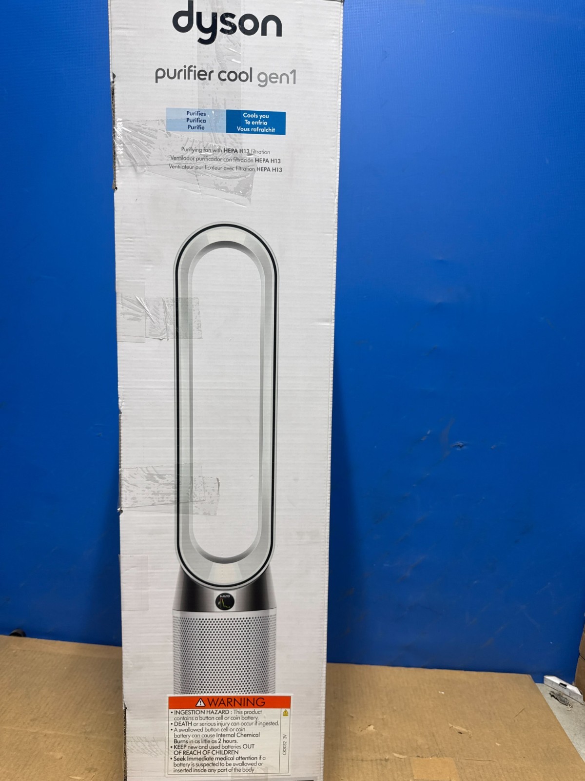 SLIGHTLY USED Dyson Purifier Cool Gen1 TP10 Tower Air