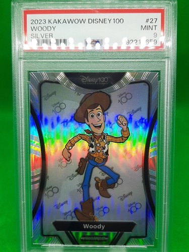 2023 Kakawow Disney 100 PSA 9 MINT #27 Woody Toy Story