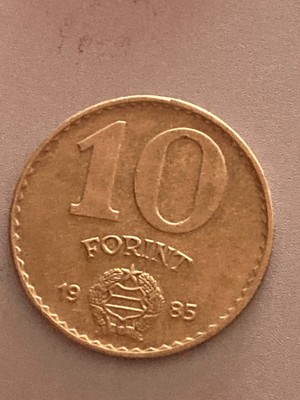 Münze Münzen Umlaufmünze Ungarn 10 Forint 1985