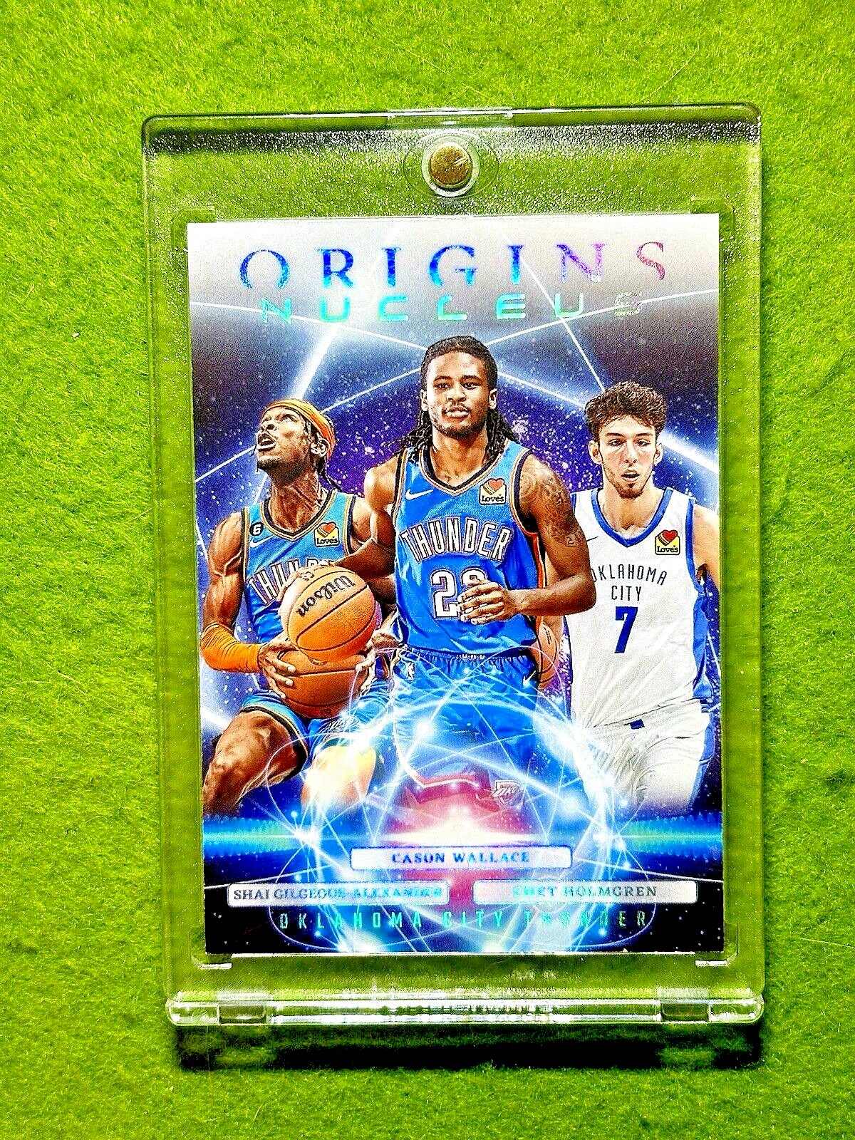 Shai Gilgeous Alexander PRIZM ROOKIE CARD Cason Wallace RC Shai Gilgeous Alexander PRIZM ROOKIE CARD Cason Wallace RC