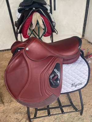Brand NEW CWD 18  2Gs SE25 S3 TR 4C Padded Flap English Jumping Saddle