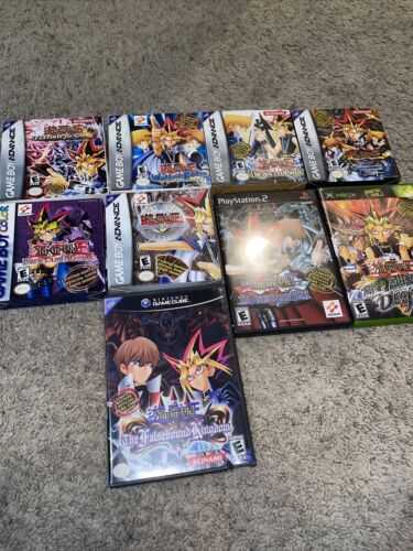 Nintendo LOT OF 9 Yugioh Video Games Great Condition Nintendo LOT OF 9 Yugioh Video Games Great Condition