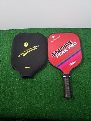 Veetop Pickleball Paddle Ultralight Graphite Peak Pro with Neoprene Case