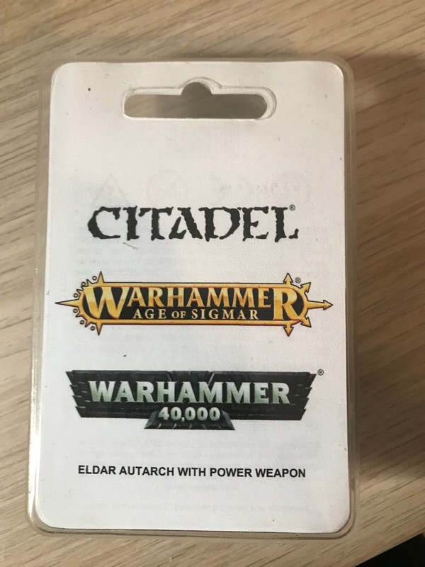 Eldar Autarch With Power Weapon - Emballage D'Origine / Neuf-New