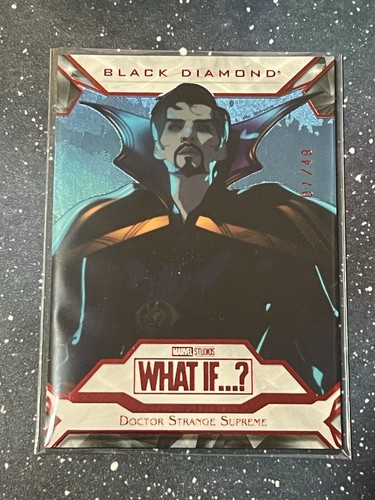 2023 Upper Deck Marvel What If Black Diamond RED #BD36
