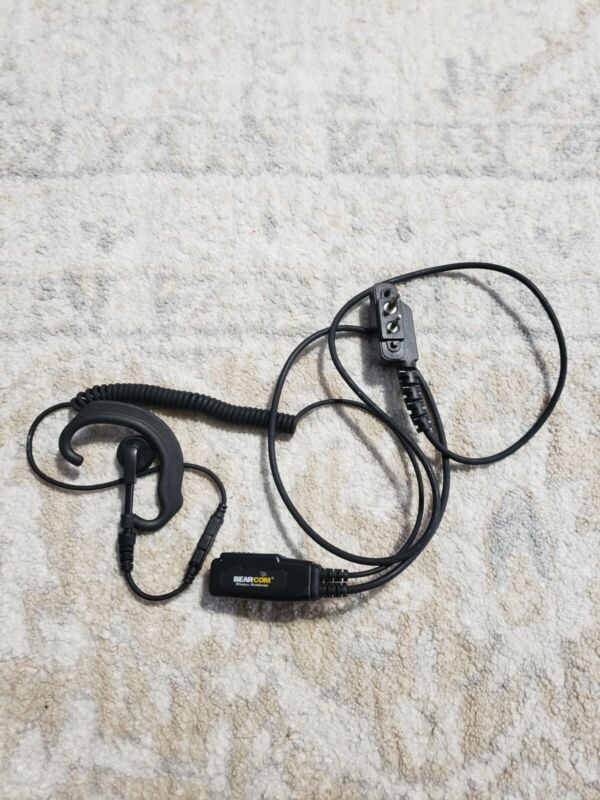 BearCom S1448 Headset Earhook Earpiece for BearCom BC90 BC95 BC130 BC10 Radio