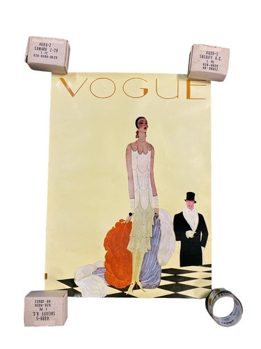 VOGUE ポスター 1927年 アールデコ　ヴィンテージ VOGUE ポスター 1927年 アールデコ ヴィンテージ VOGUE ポスター