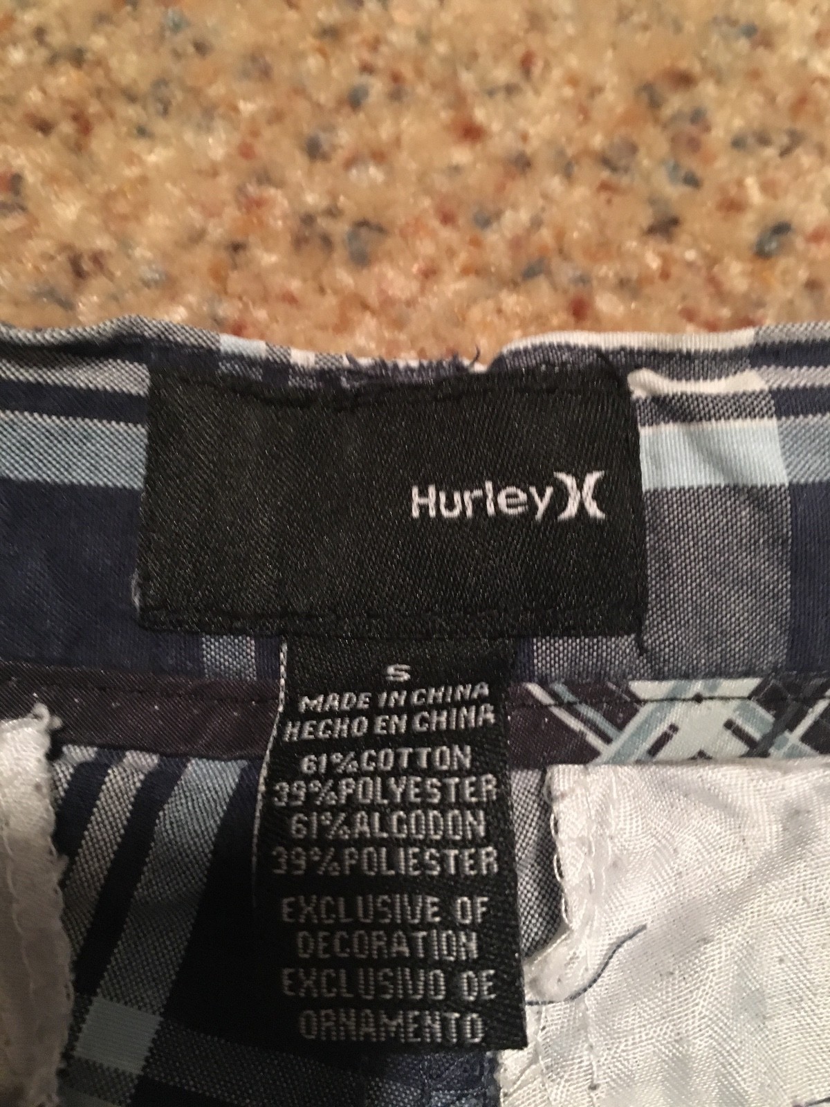 Gymboree Hurley Boy Shorts blue grey sizes 5 and 6