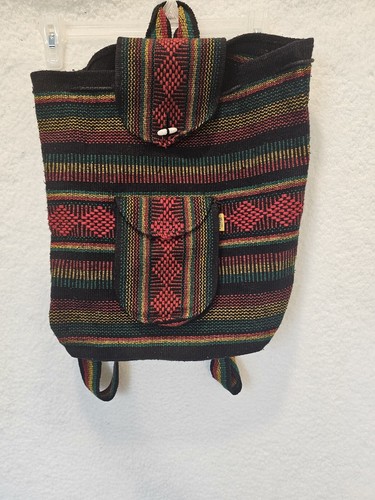 Artesanias Mr Pinzon Jamaican red green yellow black boho