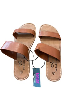 Bobbie Brooks 2 Strap Sandals Size Small 6-7