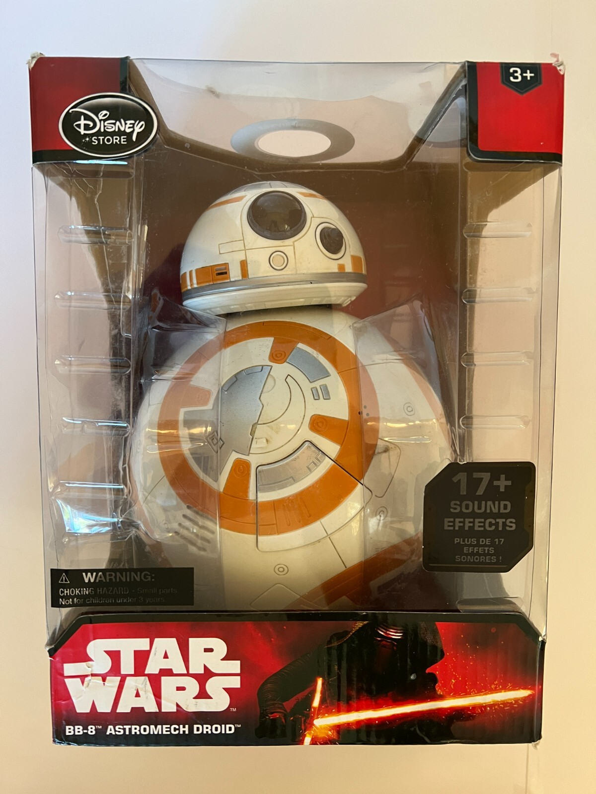 DISNEY STORE Star Wars BB-8 Astromech Droid Sound Effects 9.5