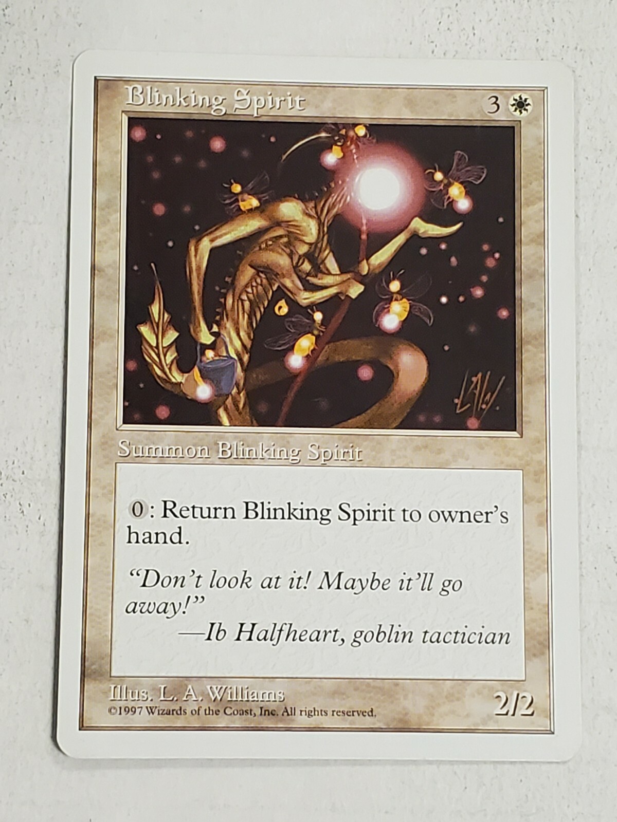 MTG Blinking Spirit (5th Edition/White/R) - BGM | eBay