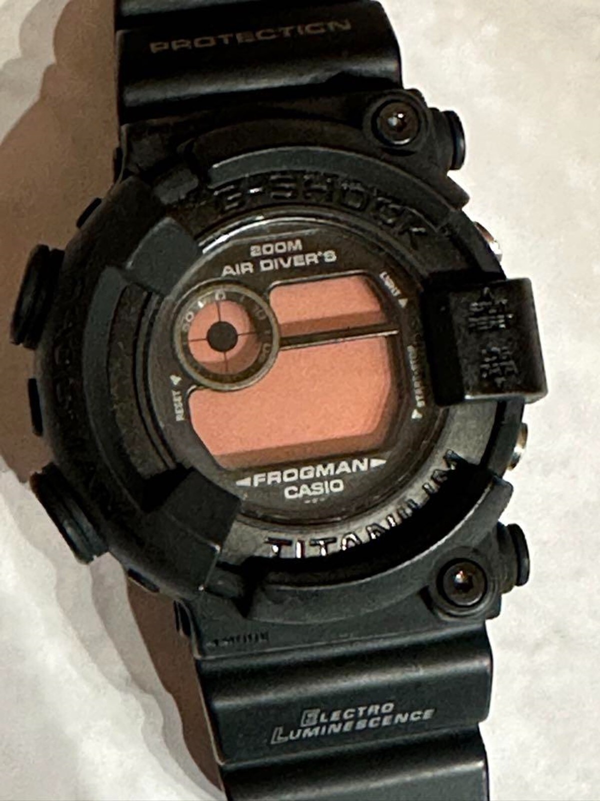 リアルブラックフロッグマン DW-8200BK-1 FROGMAN