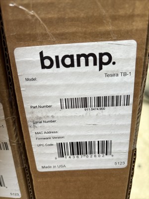 BIAMP TESIRA TB-1