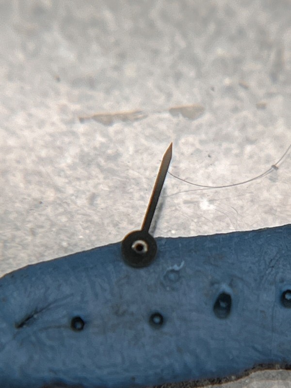 #1364 Rolex Daytona 6263 6265 6262 Zeiger Totalisator Schwarz Black Subdial